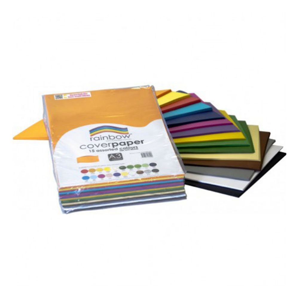 Rainbow A3 Cover Paper Ream 125gsm