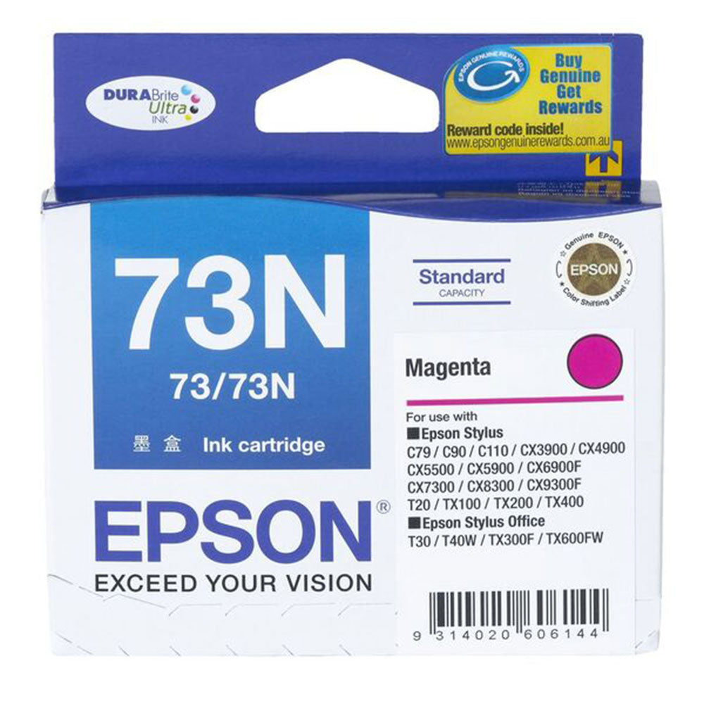 Epson 73N Inkjet Cartridge (Magenta)