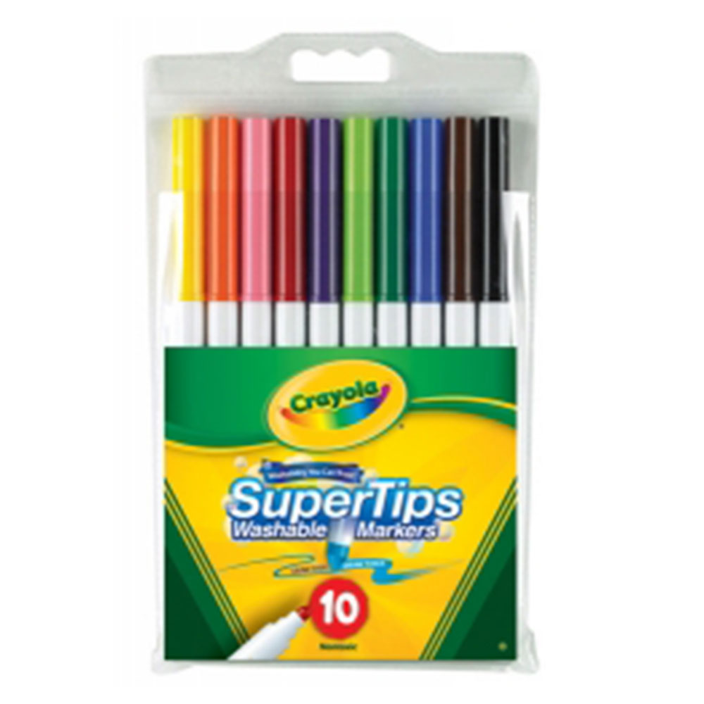 Crayola Super Tip Washable Marker 10pcs