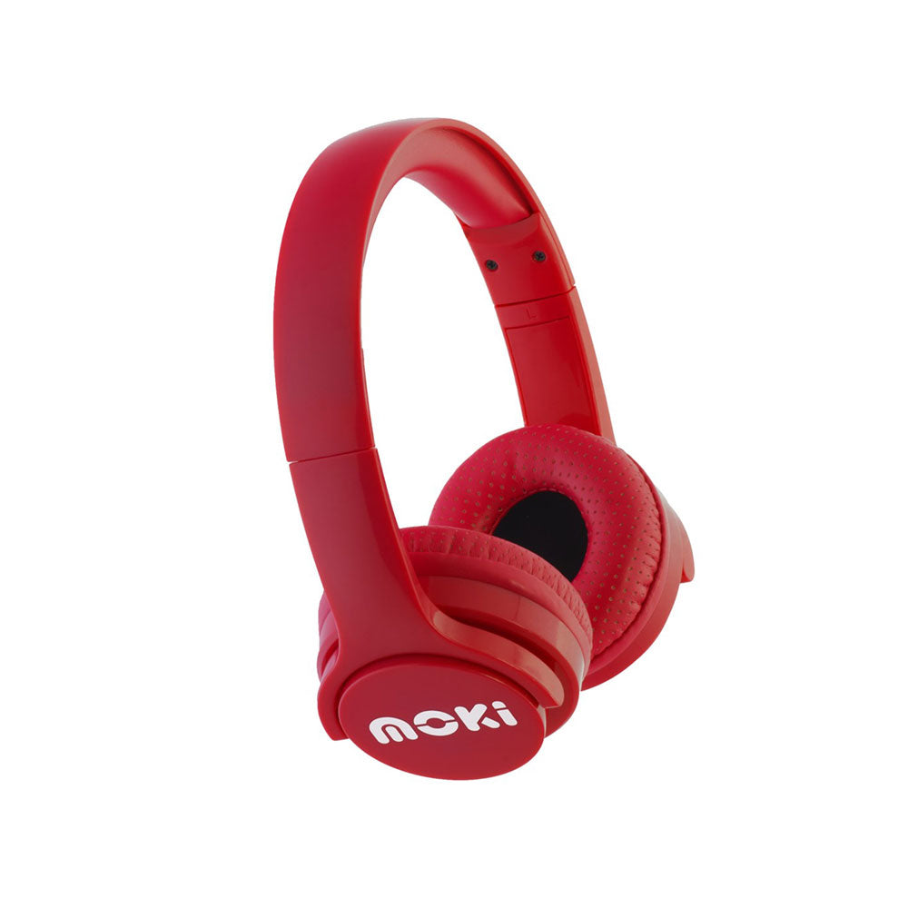 Moki Bites Bluetooth Headphones (Red)