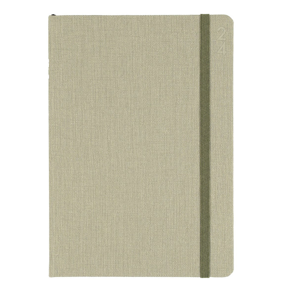 Debden Designer Textured Fabric A5 DTP 2024 Diary