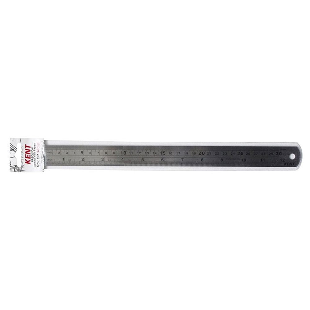 Kent Imperial and Metric Steel Ruler