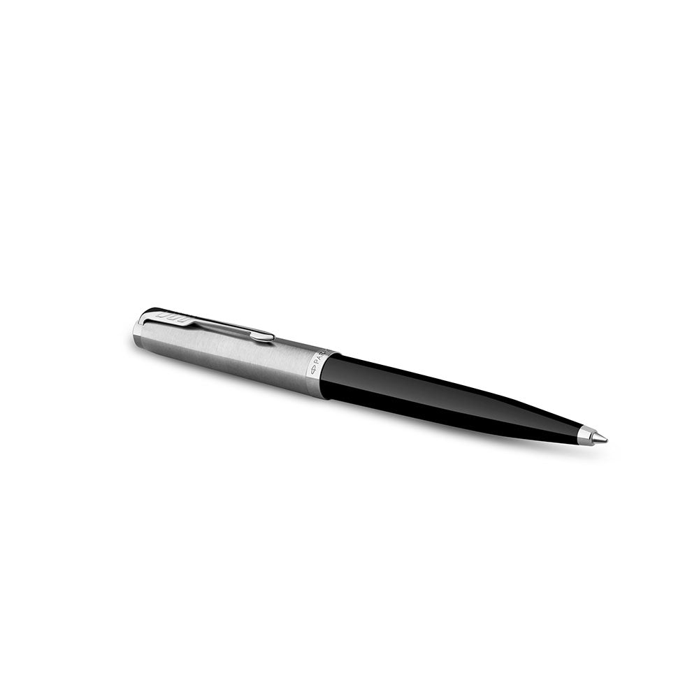 Parker 51 Trim Ballpoint Pen (Black/Chrome)