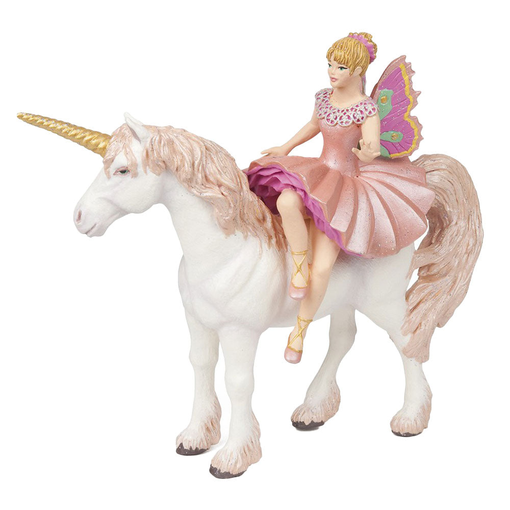 Papo Elf Ballerina and Her Unicorn Figurine