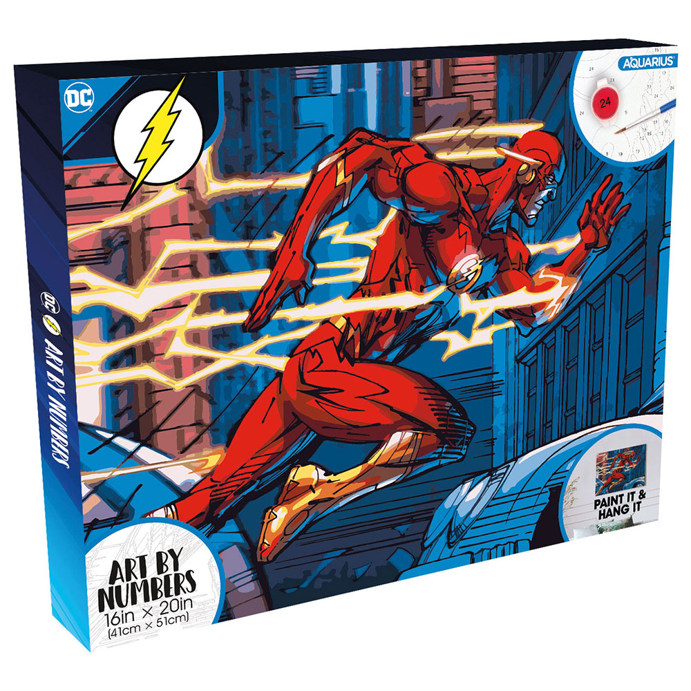 Aquarius DC Comics: The Flash Art by Numbers