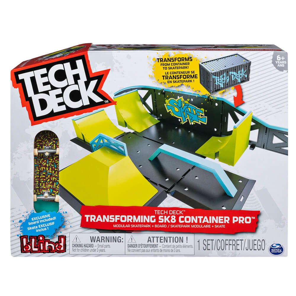 Tech Deck Transforming SK8 Container Pro