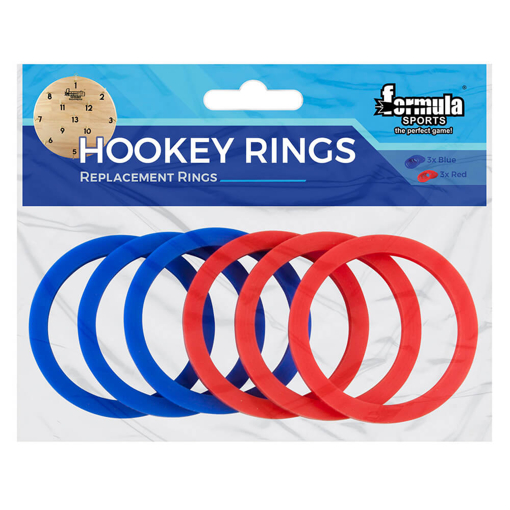 Formula Sports Replacement Hookey Rings 6 Pack