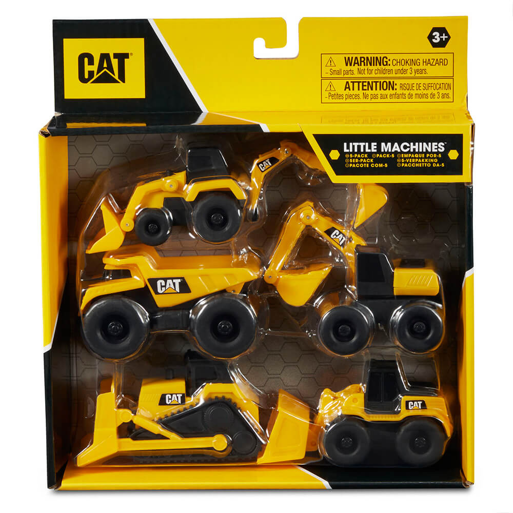 CAT Mini Machines Toy 5pk