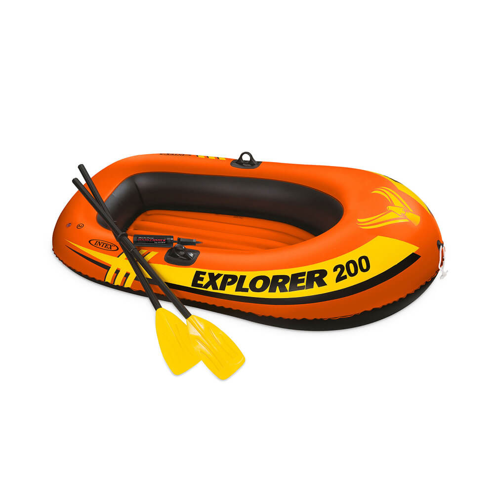 Intex Explorer 2 Person Boat with Oars & Pump