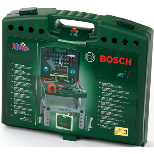 Bosch Toy Workbench Foldable in Case