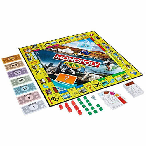 Monopoly Board Game Australian Edition