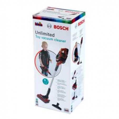 Bosch Red Unlimited Toy Stick Vacuum Cleaner