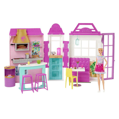 Barbie Cook n' Grill Restaurant Doll and Playset