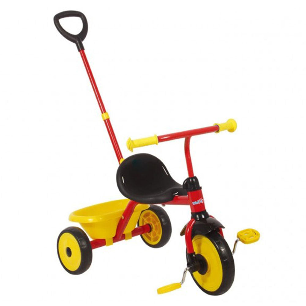Trike Star My 1st Trike with Push Handle (Red/Yellow)