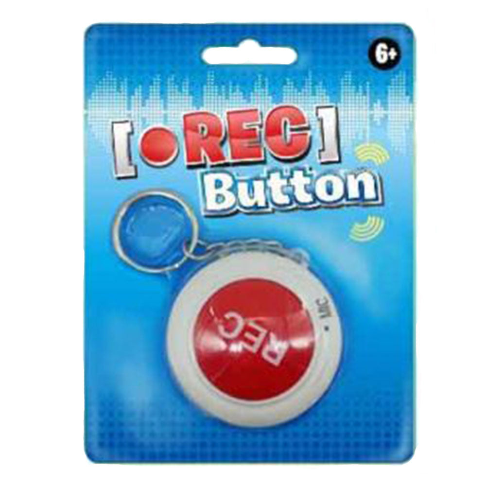 Record Voice Button Keyring