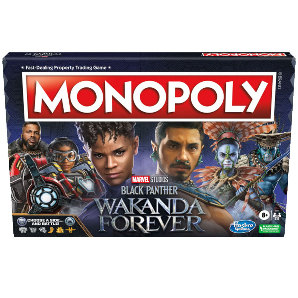 Monopoly Marvel Black Panther Wakanda Forever Board Game