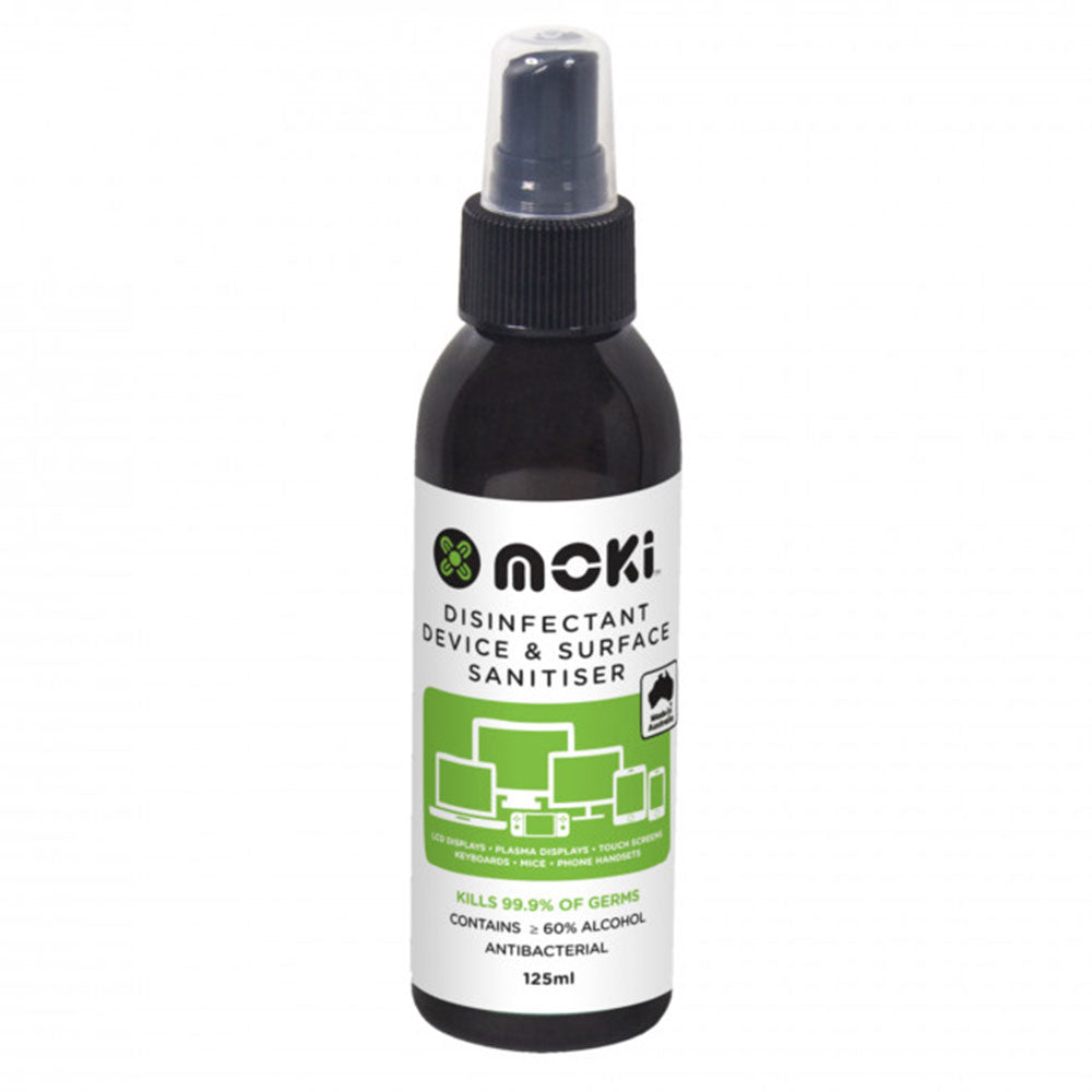 Moki Disinfectant Device and Surface Sanitiser (125mL)