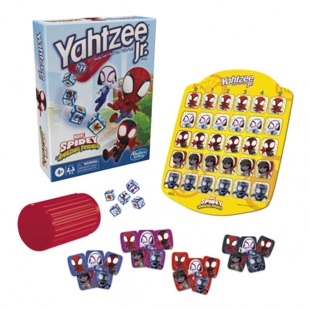 Yahtzee Junior Spidey & Friends Board Game