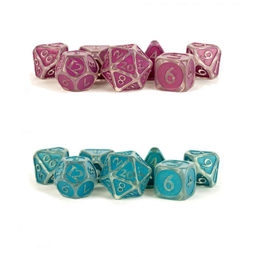 MDG Acrylic Polyhedral Dice Set 16mm