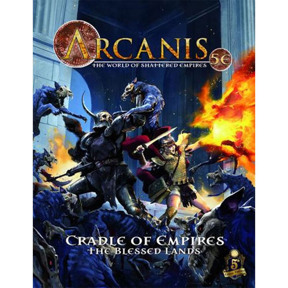 Arcanis 5E Codex Geographica Vol. 1 The Blessed Lands RPG