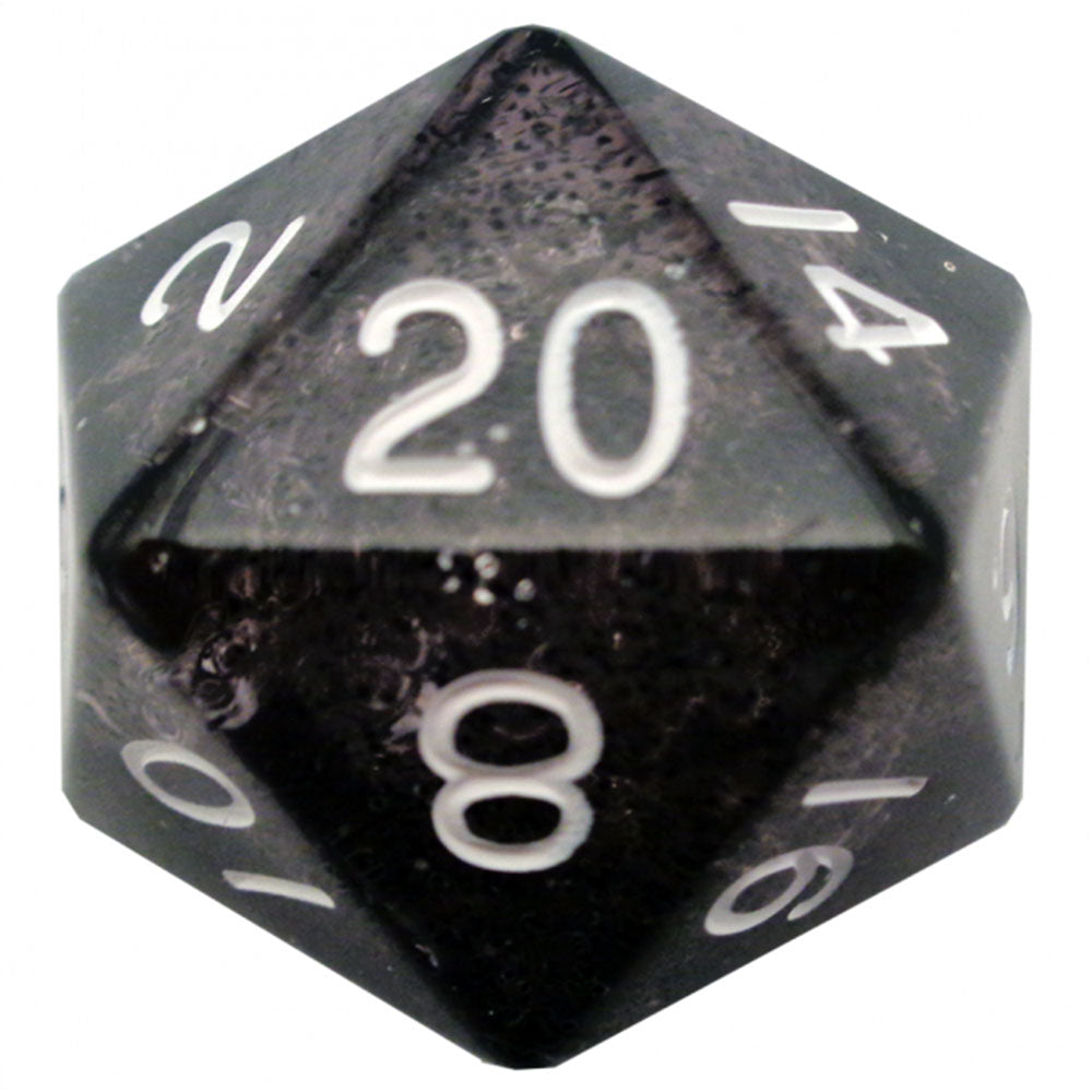 MDG Ethereal Mega Acrylic d20 Dice 35mm