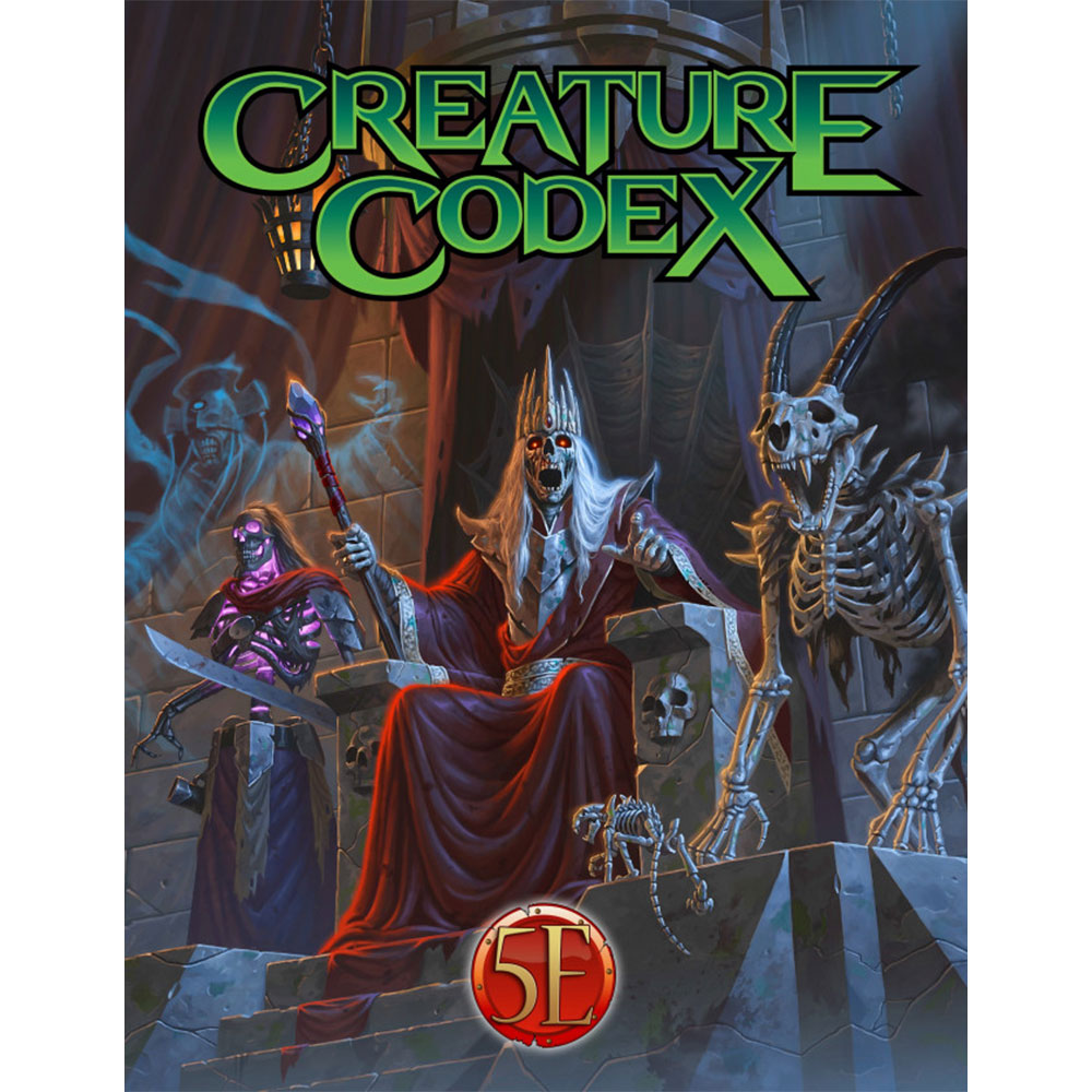 Creature Codex Book Hardcover (5E)