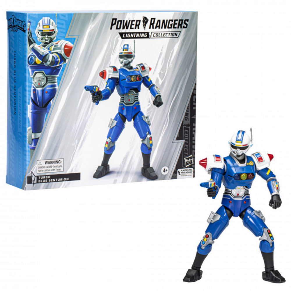 Power Rangers Turbo Blue Senturion Action Figure