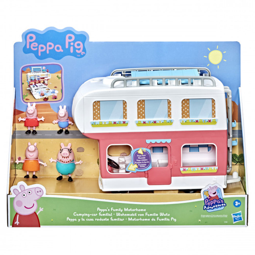 Peppa Pig Adventures Peppa's Family Motorhome Toy