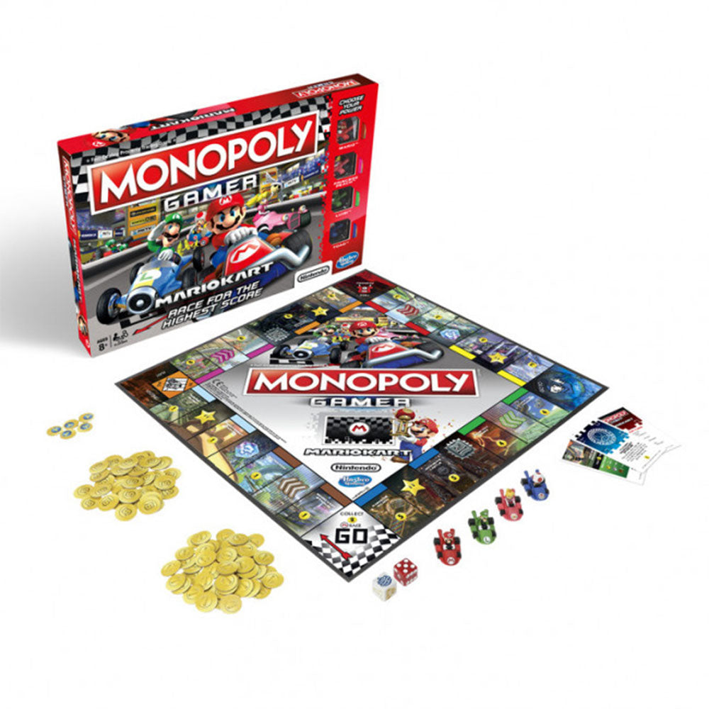 Monopoly Gamer Mario Kart Edition Board Game
