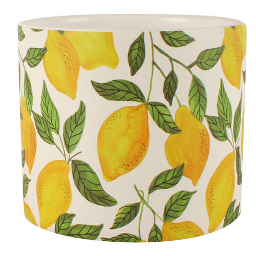 Lemon Tree Ceramic Plant Pot
