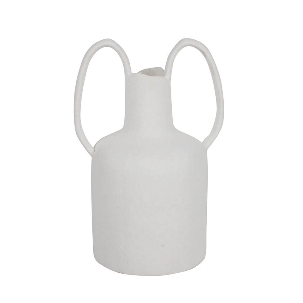 Scorpio Dolomite Vase with Large Handles (25x16x13cm)