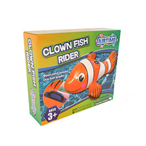 Inflatable Ride on Clown Fish Orange (147x87x56cm)