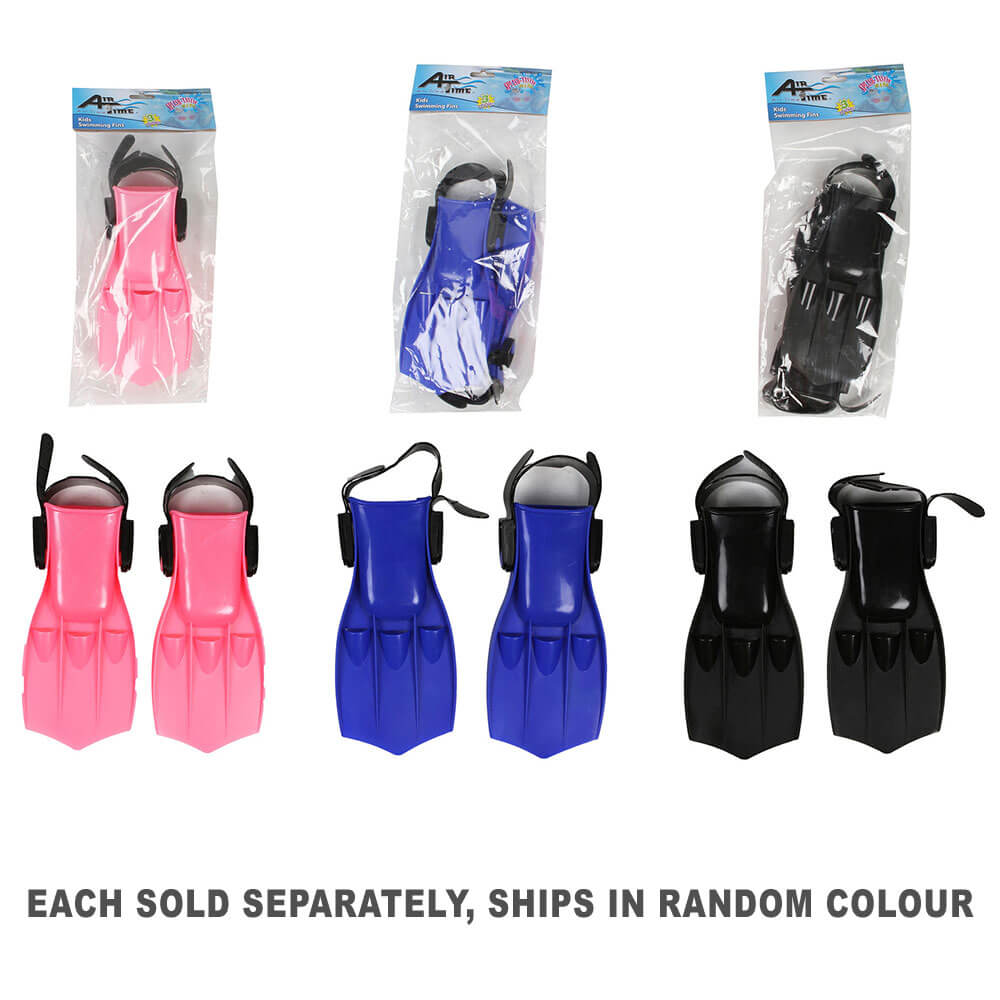 Swimming Fins Children 3 Assorted Colors