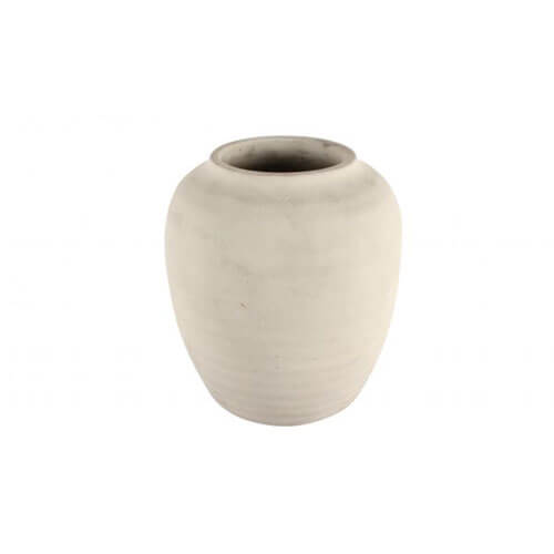 Luna Concrete Vase (22x20x20cm)