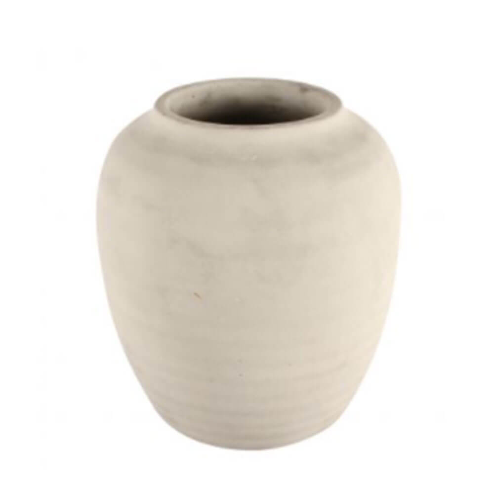 Luna Concrete Vase (22x20x20cm)