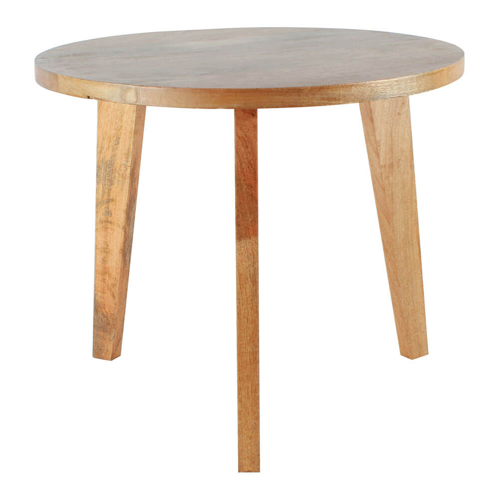 Xavi Mango Wood Coffee Table (65x65x45cm)