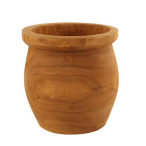 Kali Wooden Plant Pot