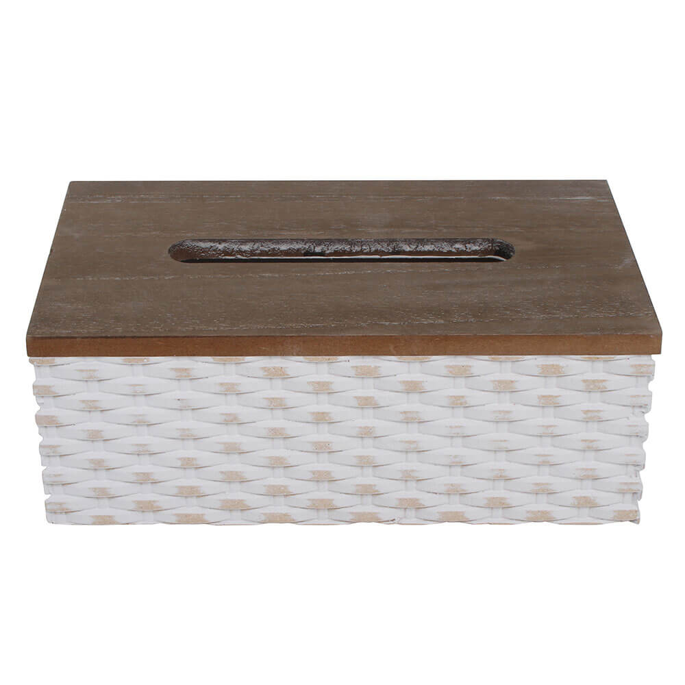 Ember Wood Tissue Box (24x14x8cm)