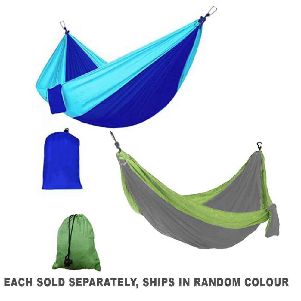 Polyester Travel Hammock with Carry Bag (Assortment of 2)