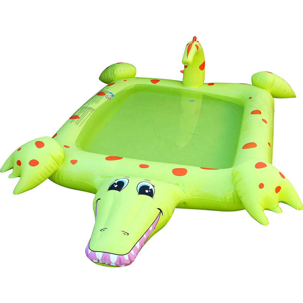 Crocodile Pool with Water Sprayer (217x138x63cm)
