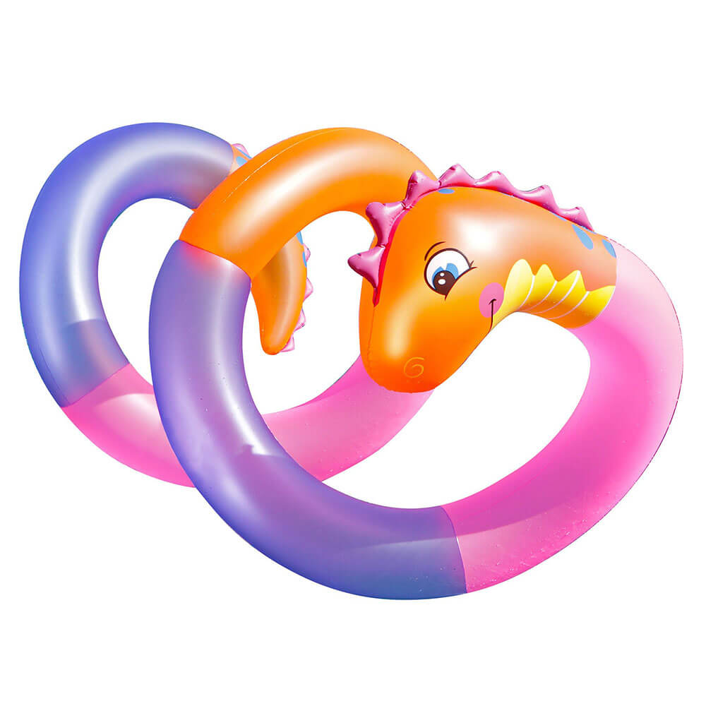 Inflatable Dragon Twister Orange Pink Blue 792cm