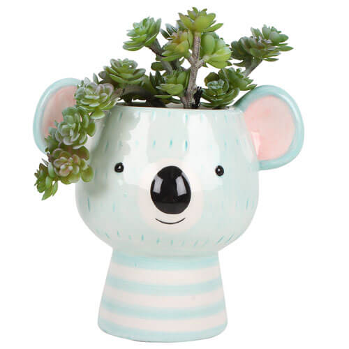 Koala Dolomite Cartoon Pot Planter (14x13x9cm)