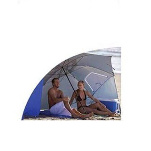 8ft UV Protected Beach Umbrella w/ Carry Bag (225x225x215cm)