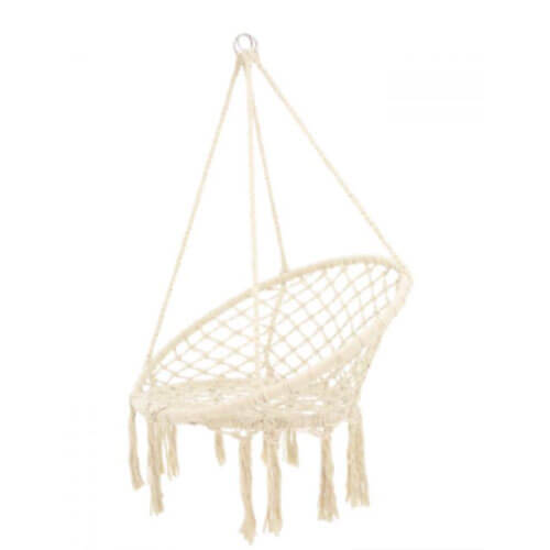 Macrame Hammock Swing Chair (110x80x60cm)