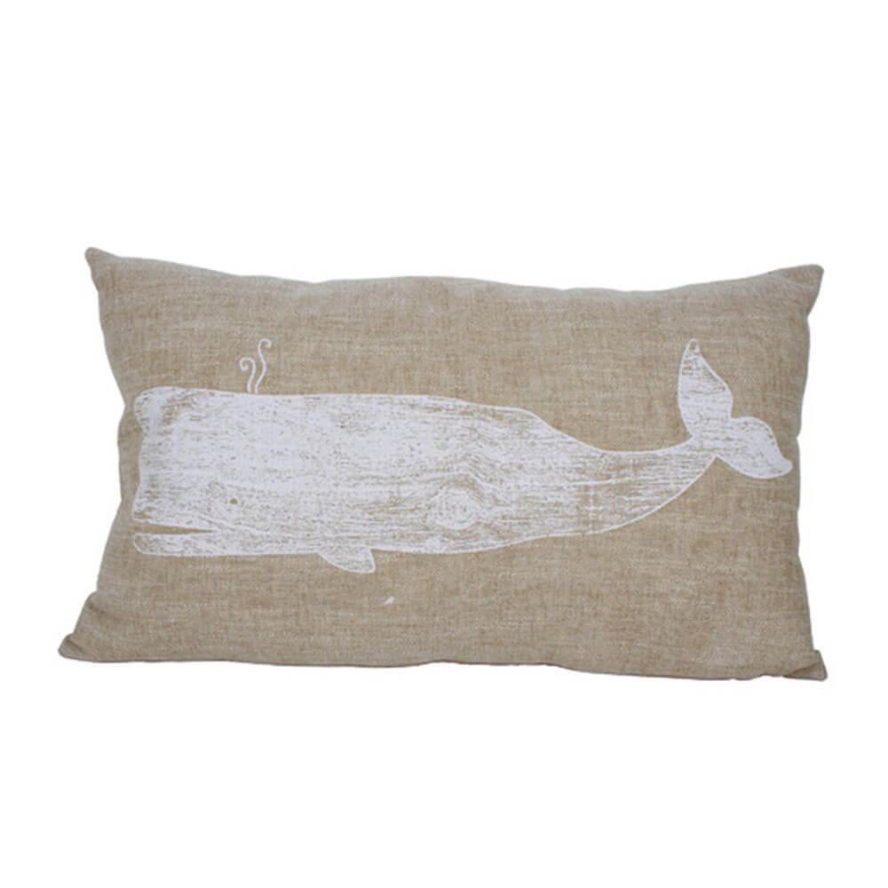 7 Seas Moby Whale Cushion (50x30cm)