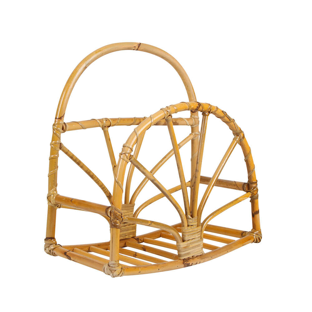 Axel Rattan Magazine Rack (33x16cm)