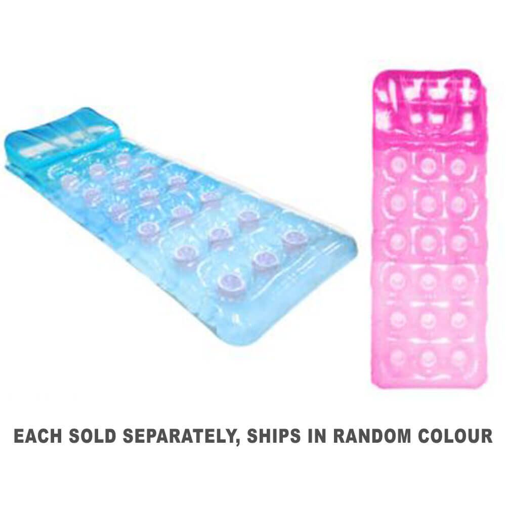 Inflatable Mattress Pink and Blue Assorted (183x71cm)