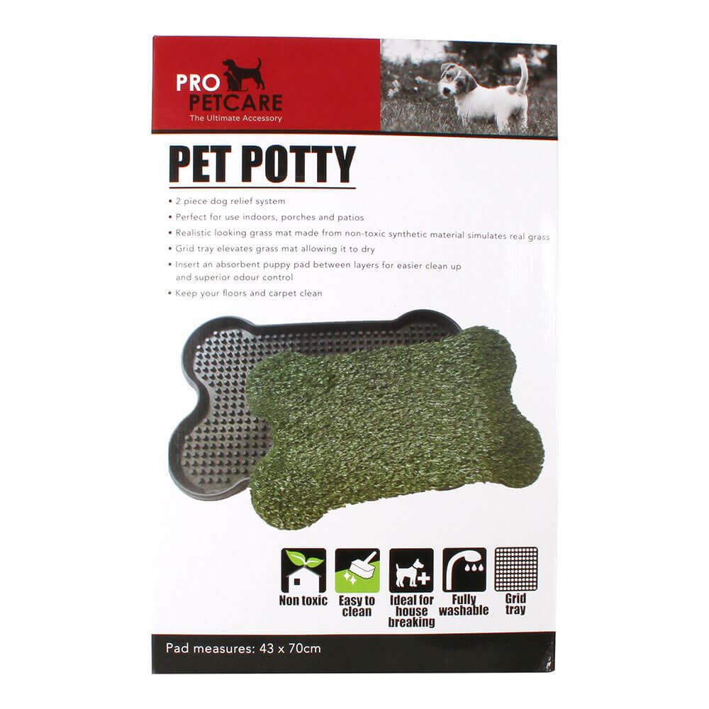 Artificial Grass Pet Potty (68x43cm)