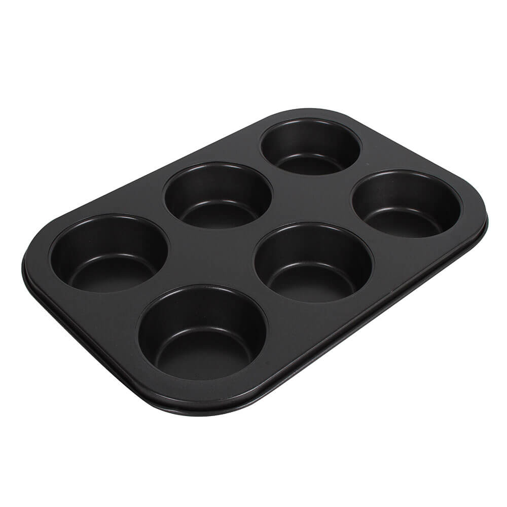 Non Stick Muffin Tray 6pcs (26.5x18.5x3cm)