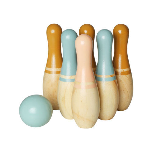 6-Pin Skittles Bowling Game (46x19cm)